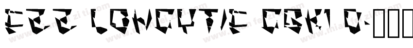 FZZ LONGYTIF GBK1 0字体转换